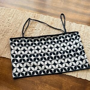 Zara Monochrome Patterned Top